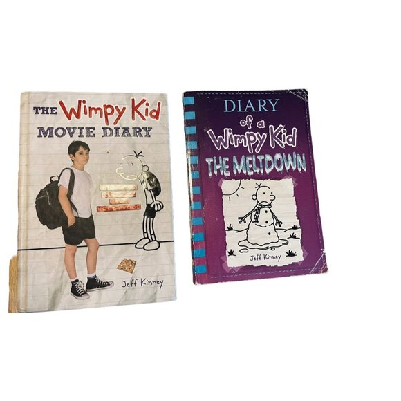 Diary Of A Wimpy Kid Book Lot - 7 Books By Jeff Kinney  Hardcover Set Includes M - Picture 9 of 11